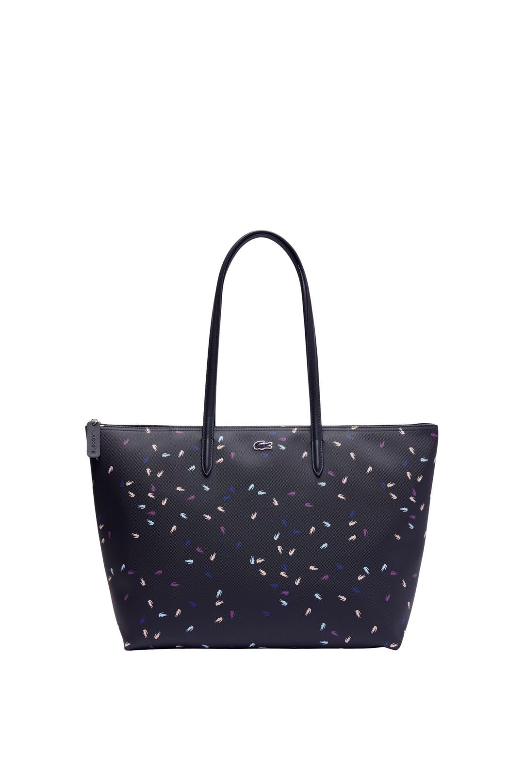 Lacoste Grande borsa shopper coccodrilli NF5141HN Blu Navy