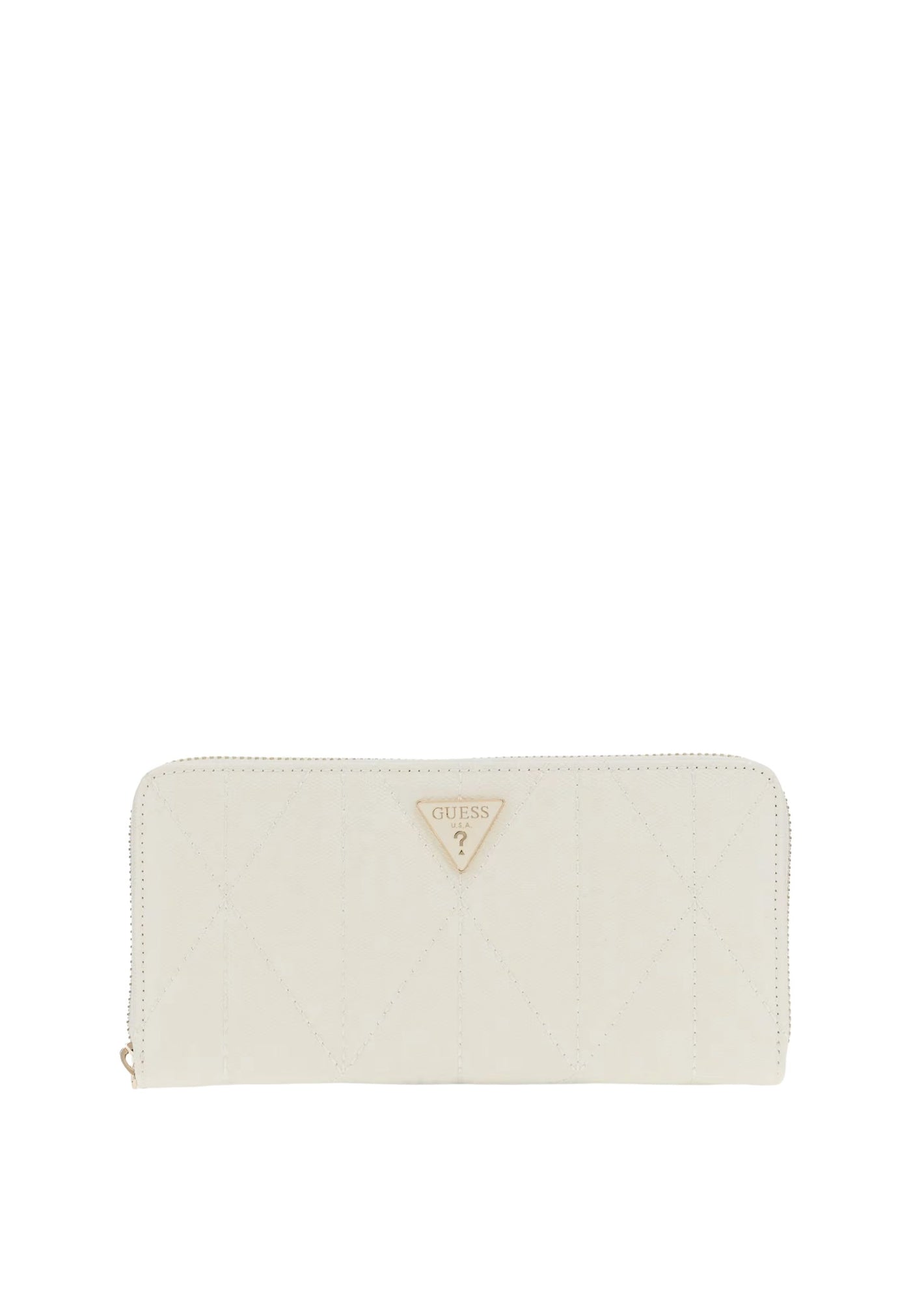 Guess Compagno / Portafoglio Betula Slg Small Zip Bianco GG9663146