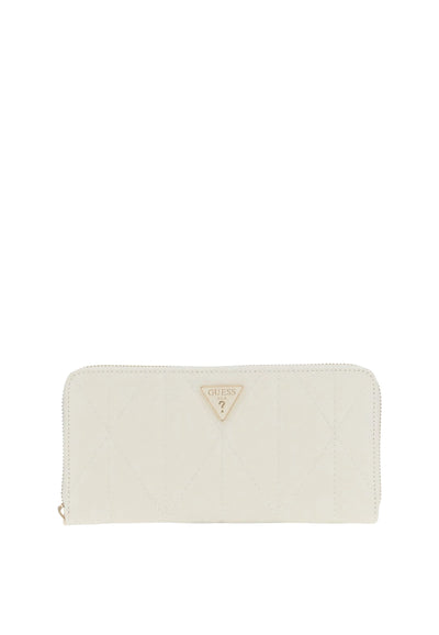 Guess Compagno / Portafoglio Betula Slg Small Zip Bianco GG9663146