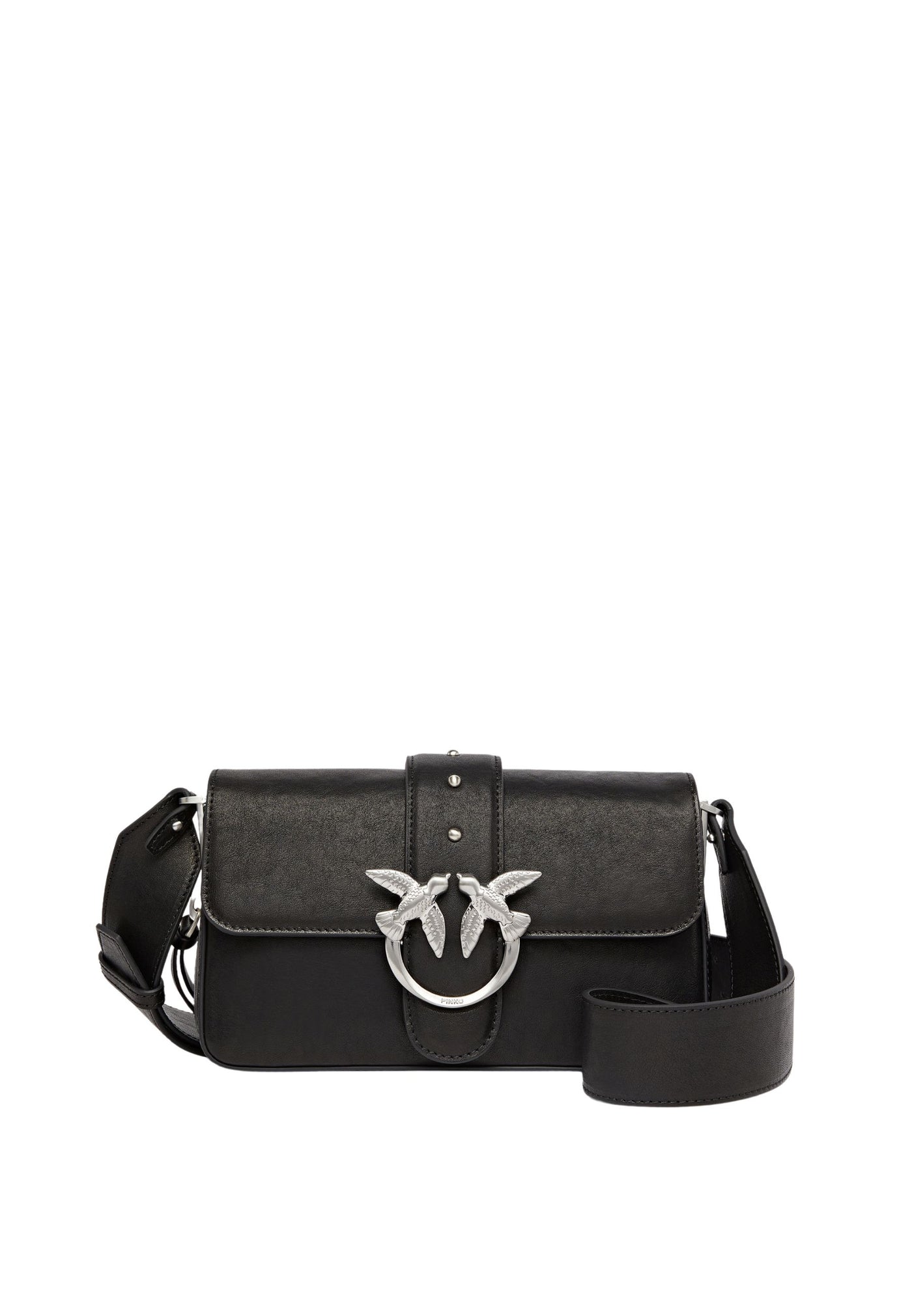 Pinko Sac Rabat Love One Slouchy Zip Mini Vite Noir A2JGZ99E