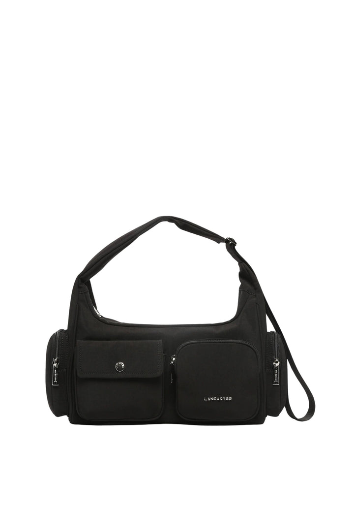 Lancaster Tõmblukuga õlakott Basic Pocket 510-92 Must