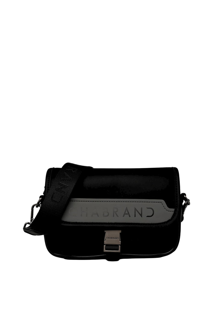 Bolsa com zíper Chabrand Touch Bis 17256109 Preto/Cinza