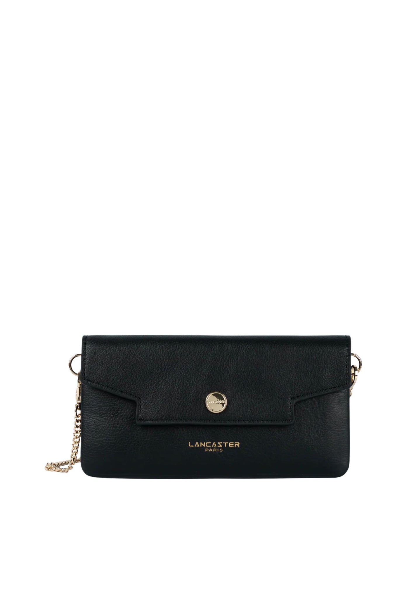Pochette A rabat avec pression S Mademoiselle Grace 172-32 Noir
