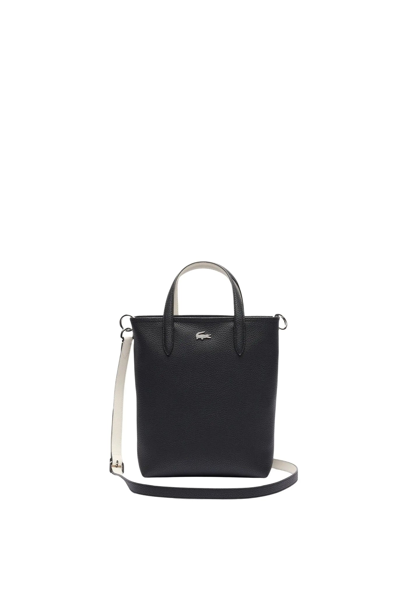 Lacoste Cabas / Shopping Noir-Farine-M66 Lucky Bag™