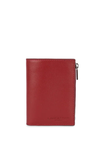 Lancaster Portefeuille Pliée Paris PM 131-029 Carmin