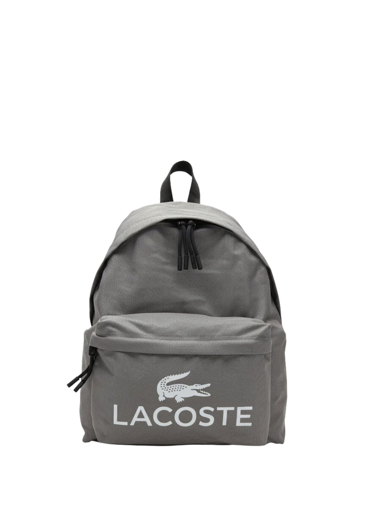 Lacoste nahrbtnik Croc Sport NU5182ZT siva melirana