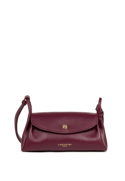 Lancaster Sac trotteur A rabat aimanté M Accordéon Double 470-88 Bordeaux - In - Champagne
