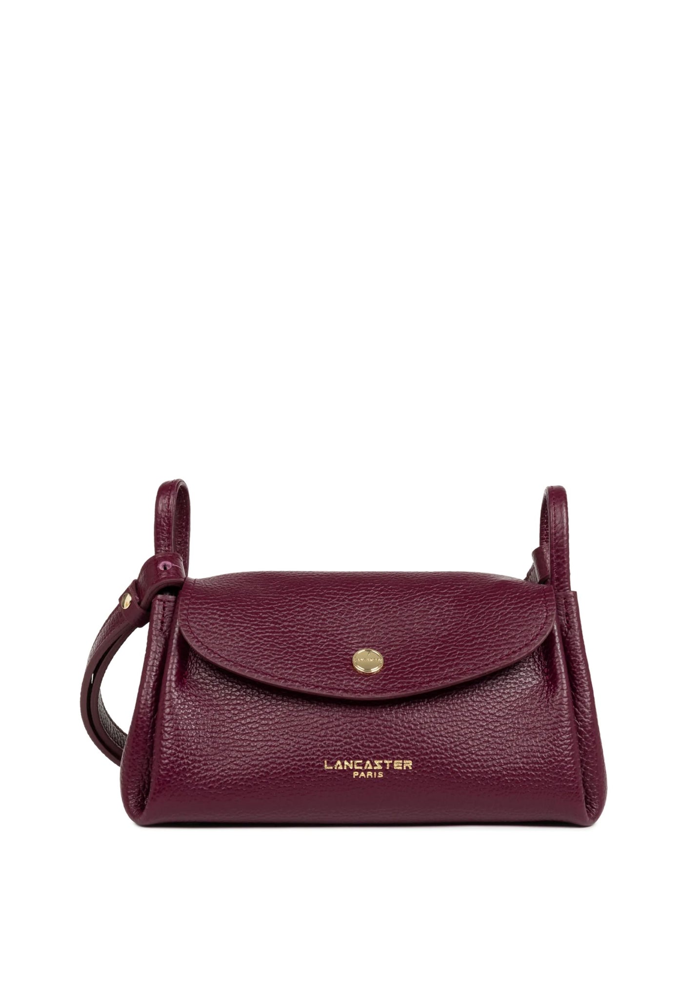 Lancaster Sac trotteur A rabat aimanté S Accordéon Double 470-87 Bordeaux - In - Champagne