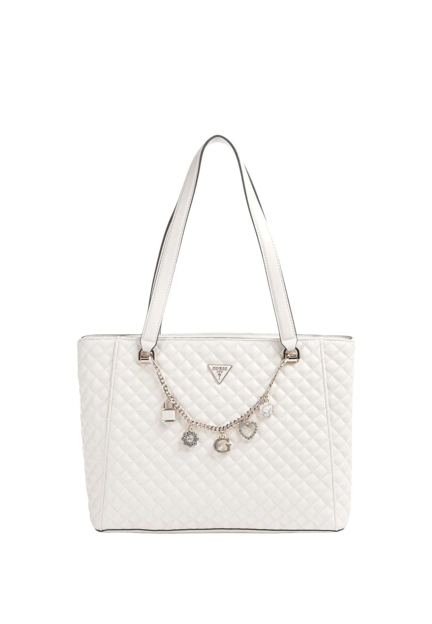 Guess Pochette Ever Flap Clutch Bianco Panna EG867925