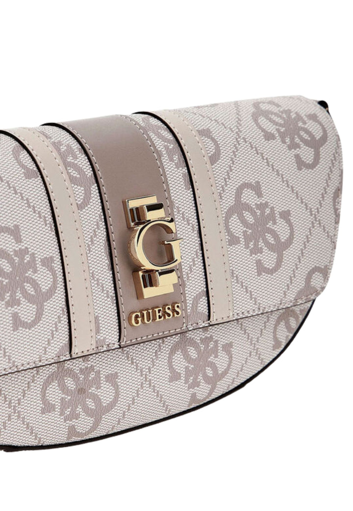 Guess Cabas / Shopping Handtasche Donkel Taupe Logo SO783821