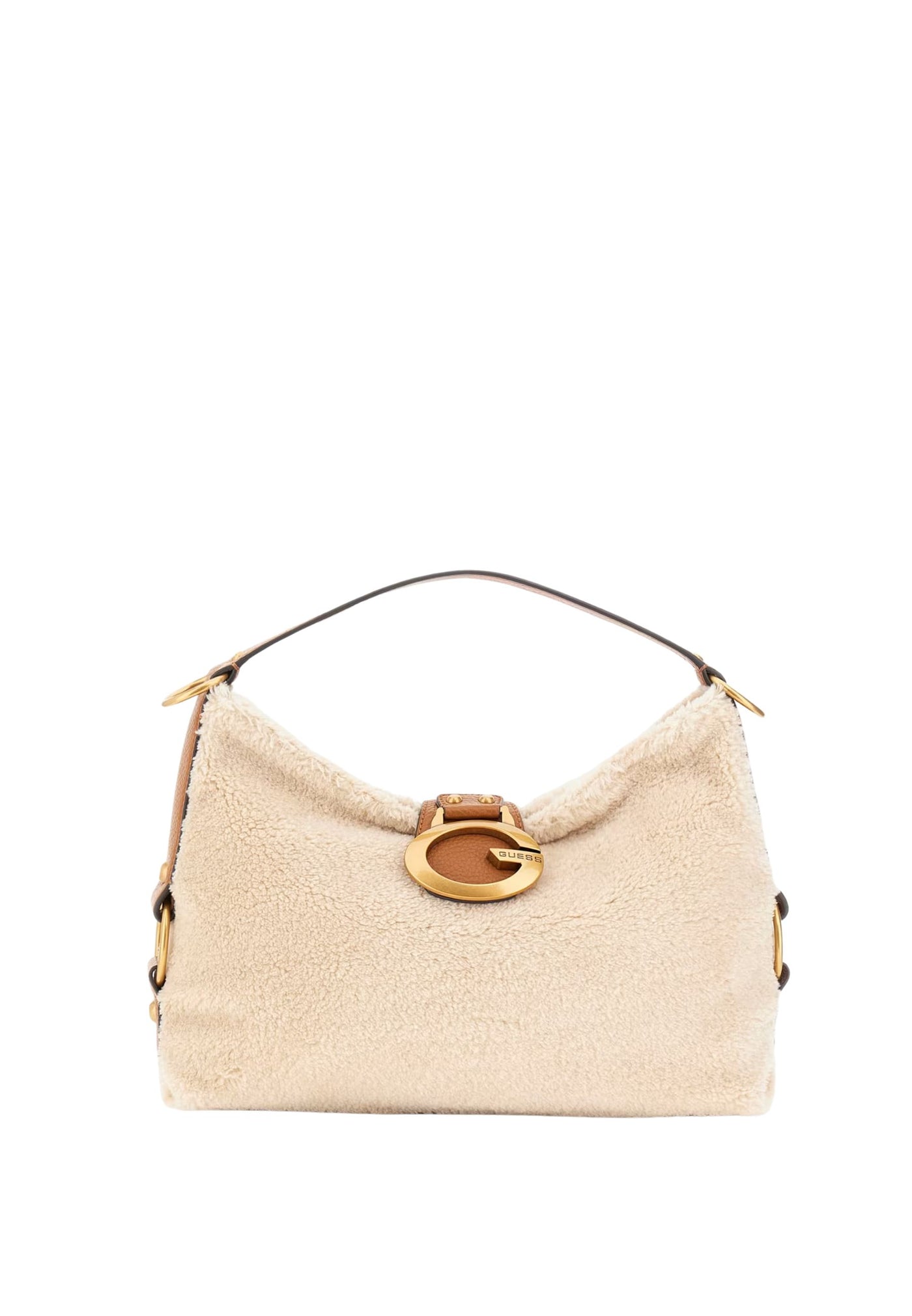 Guess Sac Rabat Samia Flap Shoulder Natural/Cognac WB930818