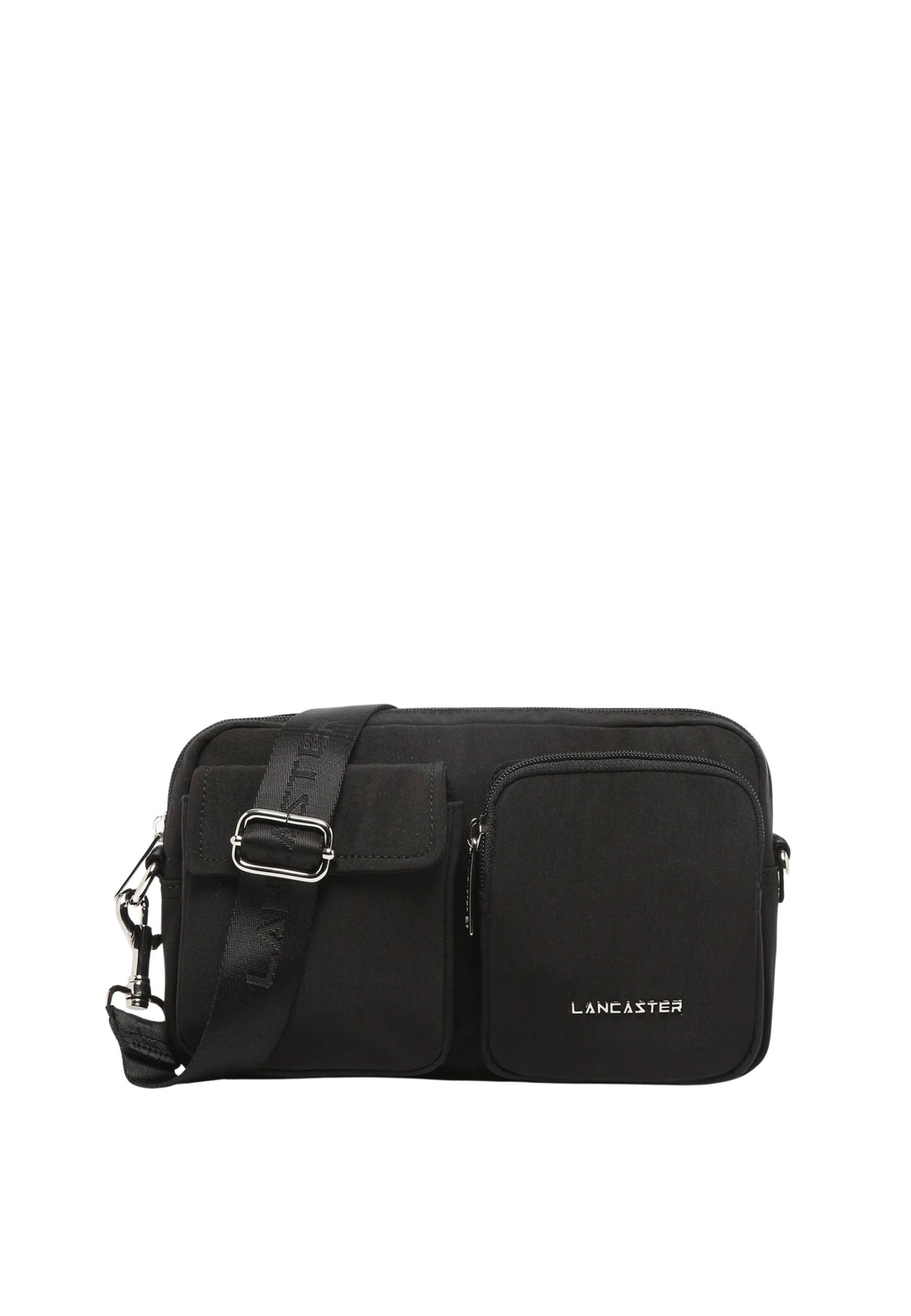 Lancaster Sac trotteur Zippé Basic Pocket 510-91 Noir