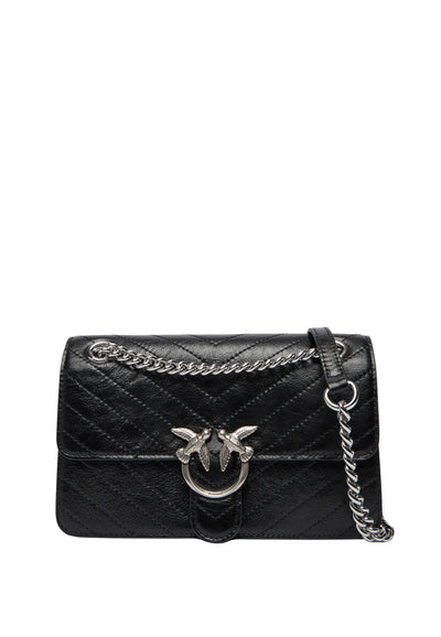 Pinko Taske Rabat Love One Light Mini Vitello Wr Sort A2JCZ99E