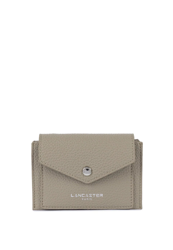 Lancaster Porta carte con zip Maya Double KBA 117-010 Galet Fonce