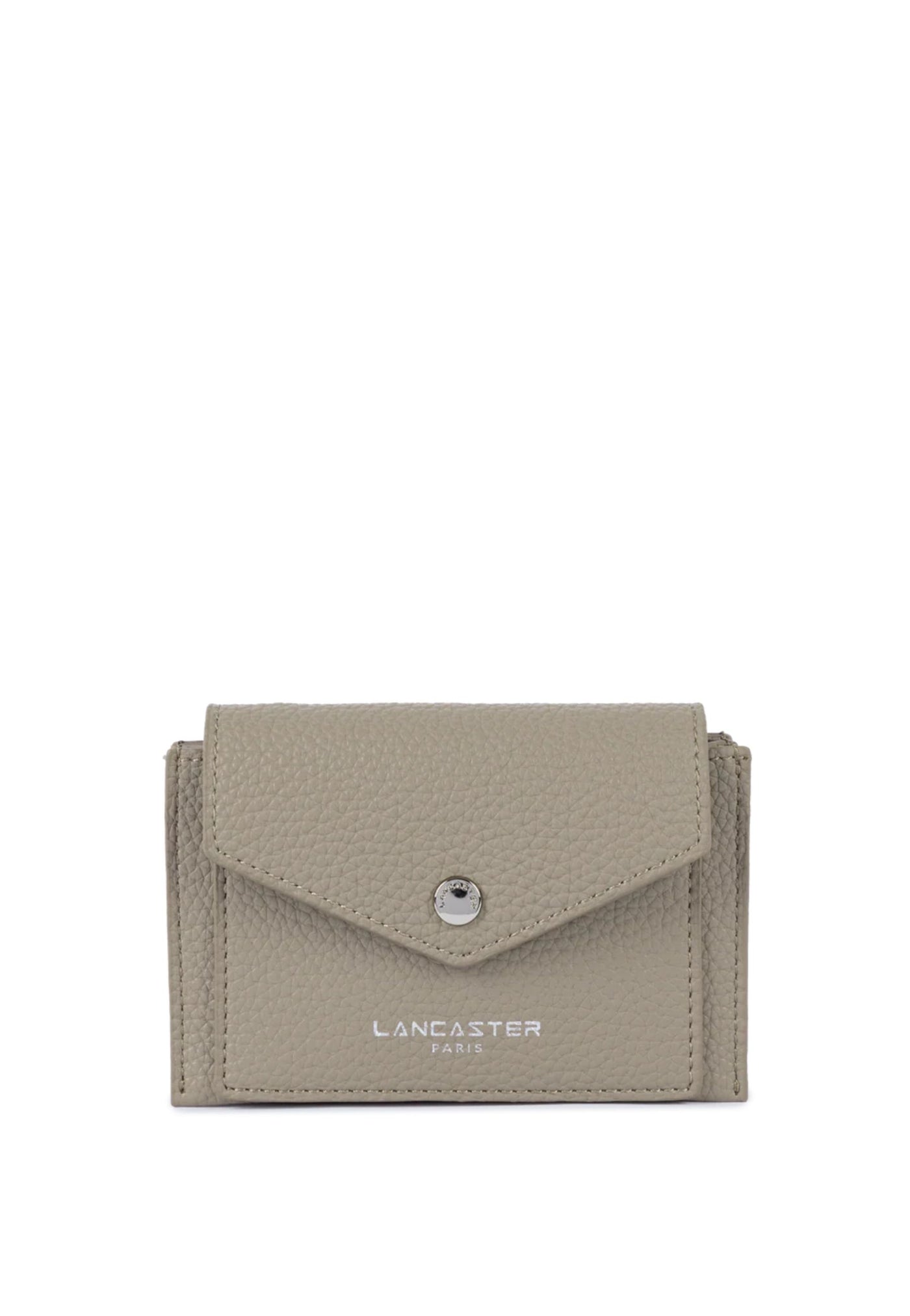 Lancaster Porte-cartes Zippé Maya Double KBA 117-010 Galet Fonce