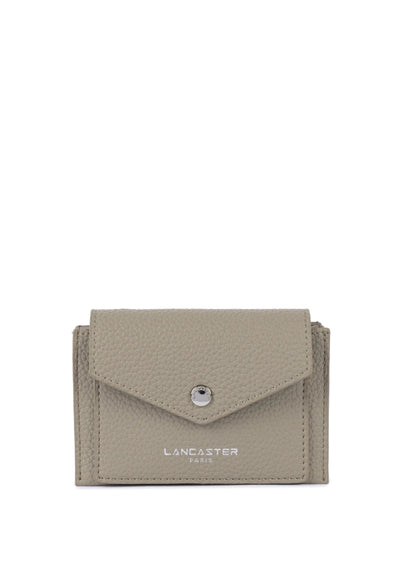 Lancaster Porte-cartes Zippé Maya Double KBA 117-010 Galet Fonce