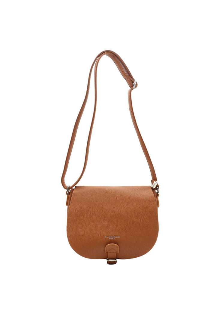 Bolsa a tiracolo com aba F7533 Flora & Co Camel