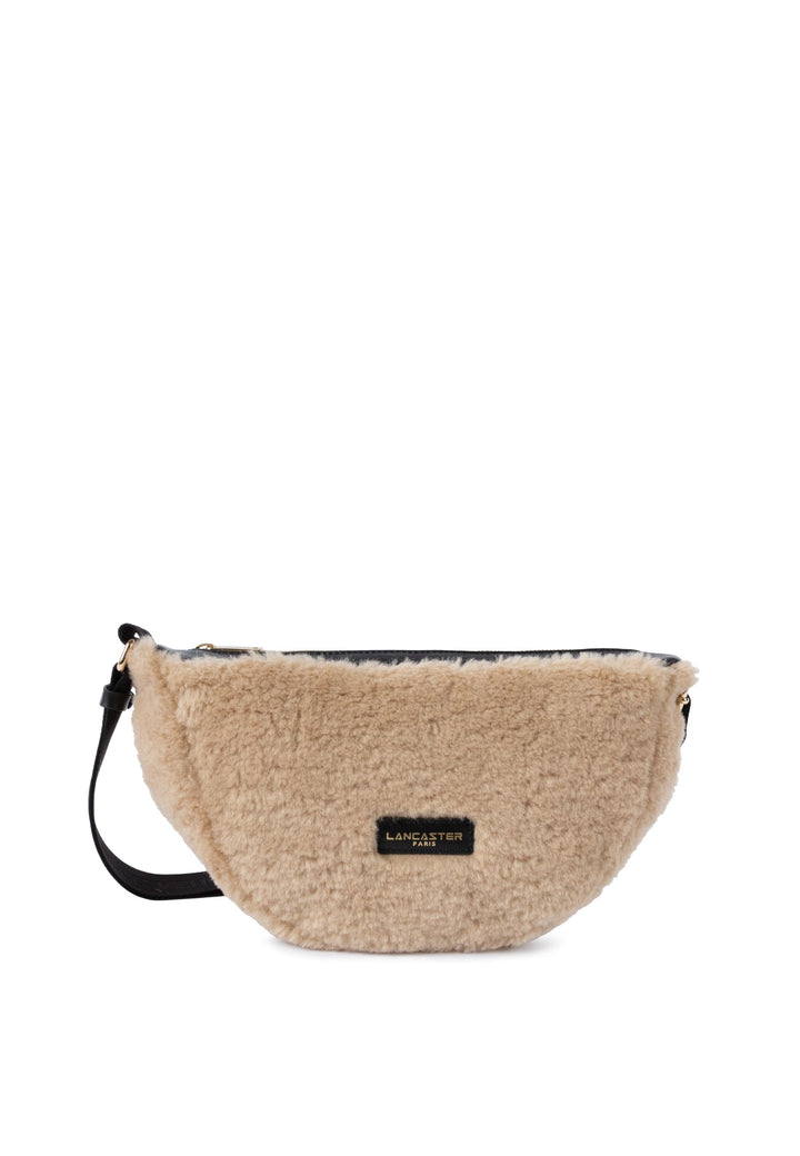 Lancaster Vetoketjullinen vyölaukku Moumoute 518-054 Beige - Musta