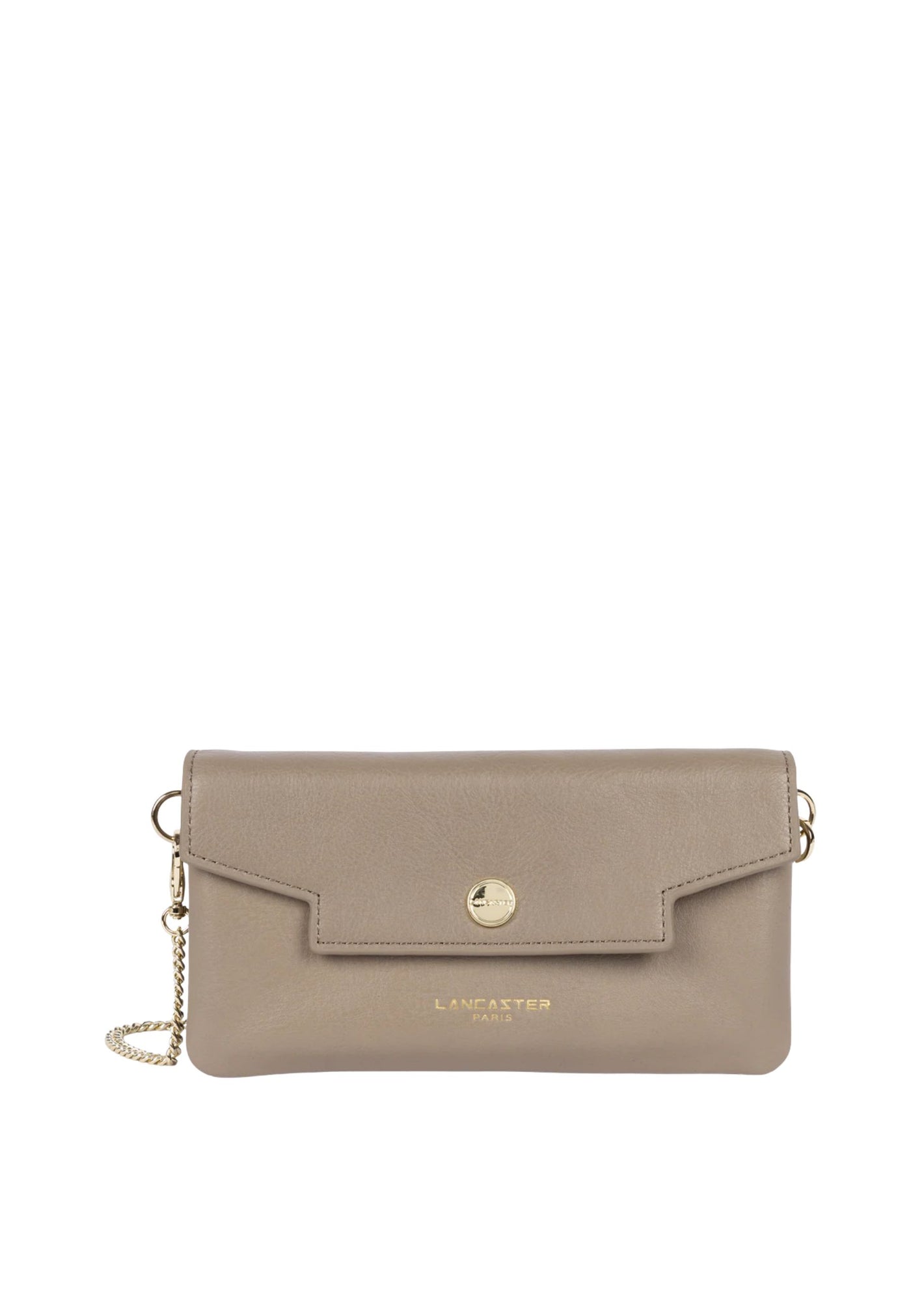 Busta con patta e bottone a pressione S Mademoiselle Grace 172-32 Sabbia Scura
