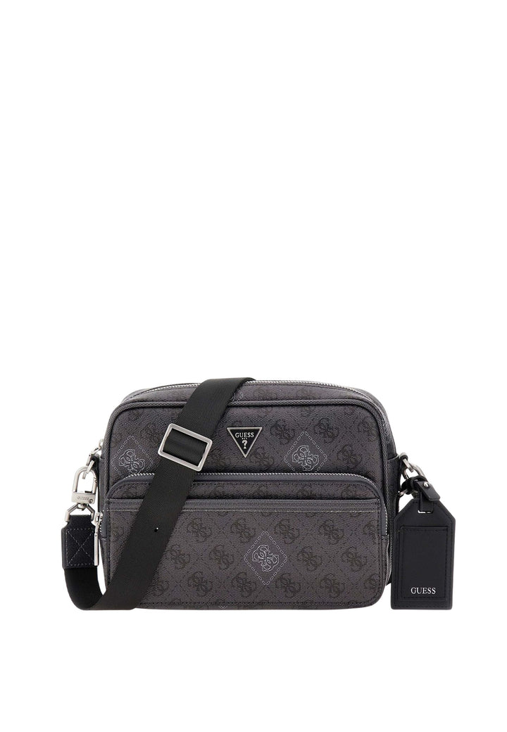 Guess Mochila Milano Crossbody Dou Negro\Blanco MICTP5428