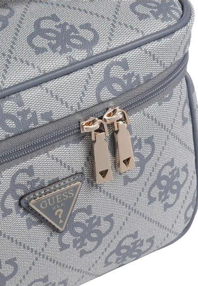 Guess Borsa da Viaggio Berta Beauty Case Slate Logo OB8688039