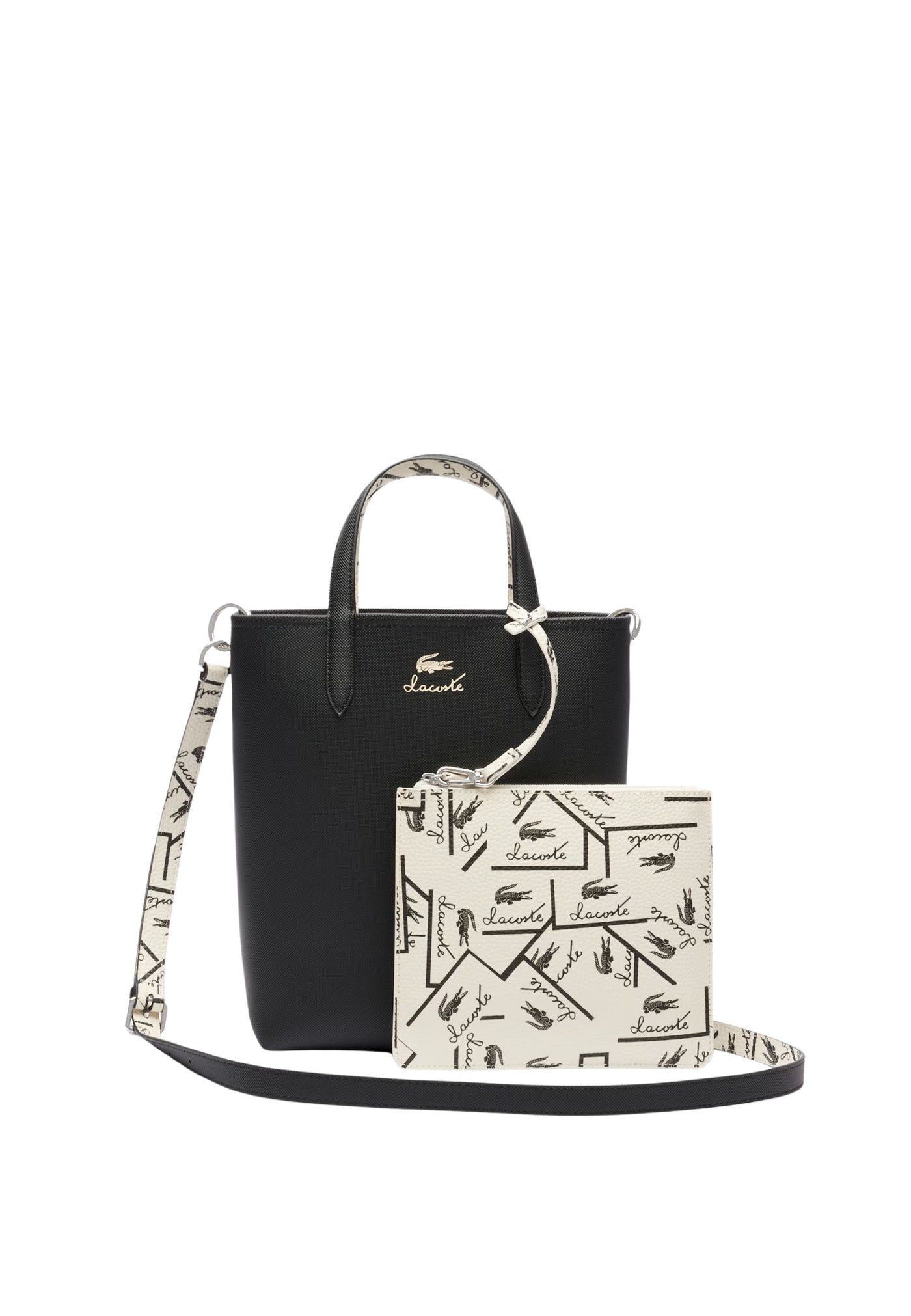 Lacoste Cabas Anna NF4791AS Nero/Farina