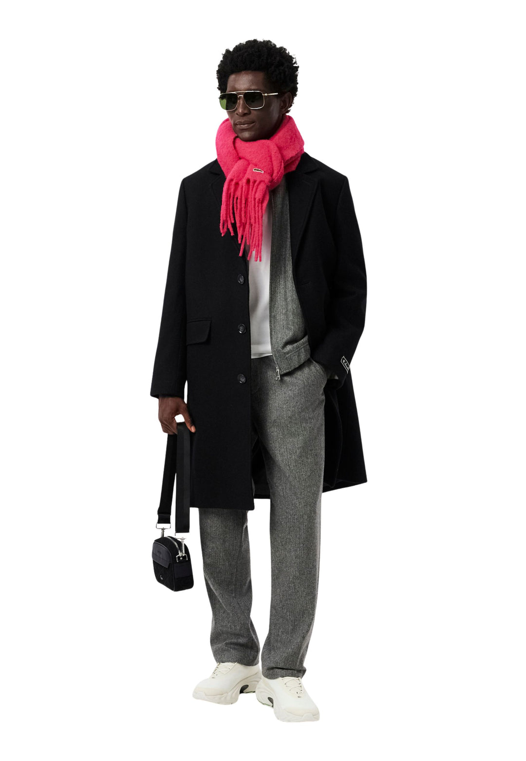 Lacoste Sacoche reporter The Blend Homme NH5175BG Juoda