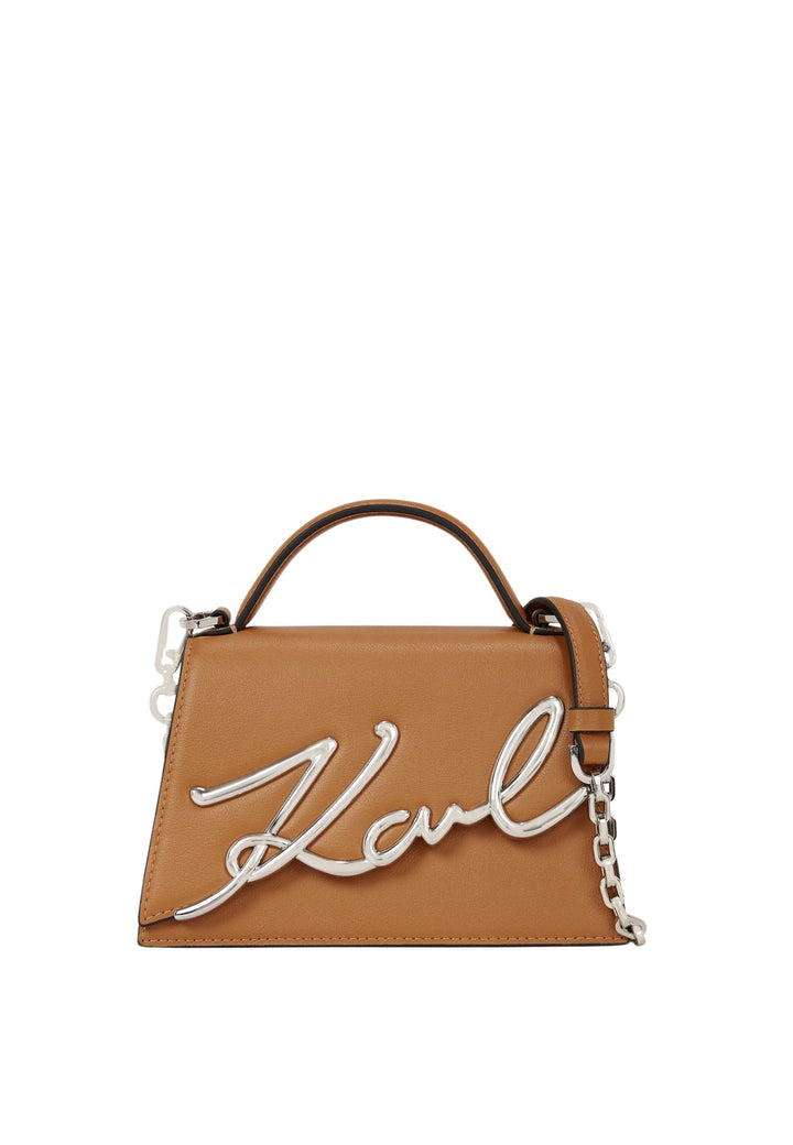Karl Lagerfeld Essentials A1 SkuldertaskeW30038 Brun