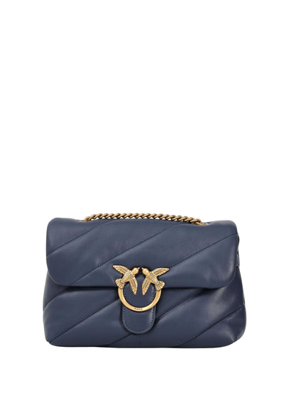 Pinko Sacs à main Love Puff Classic Cl Sheep Nap Bleu A0F2G08Q