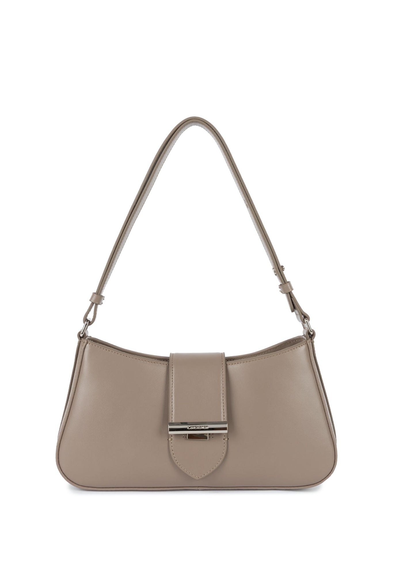 Lancaster Sac besace Zippé M Paris Ily 531-041 Galet Fonce