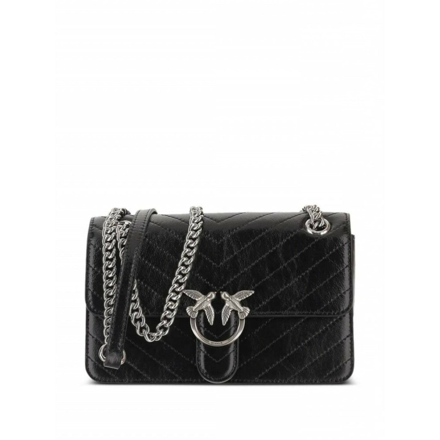 Pinko Sac Rabat Love One Light Mini Vitello Wr Noir A2JCZ99E