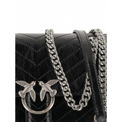 Pinko Sac Rabat Love One Light Mini Vitello Wr Noir A2JCZ99E