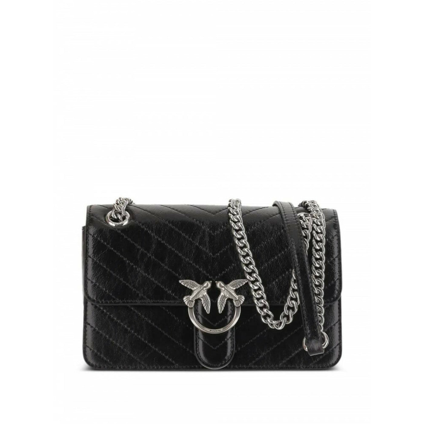 Pinko Sac Rabat Love One Light Mini Vitello Wr Noir A2JCZ99E