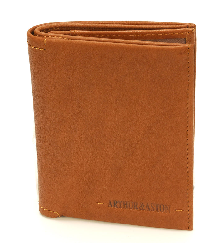 Arthur & Aston Portemonnees Uniseks, Man, Vrouw 2028-800 Cognac