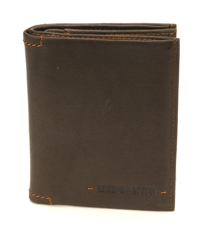 Arthur & Aston Portmonni Mixte, Mann, Fra 2028-800 Kastanie