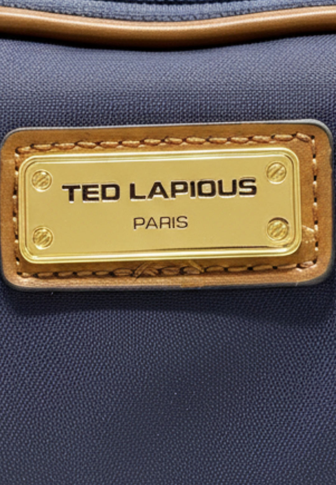 Ted Lapidus Sac à main Femme Jaimie Marine/Cognac