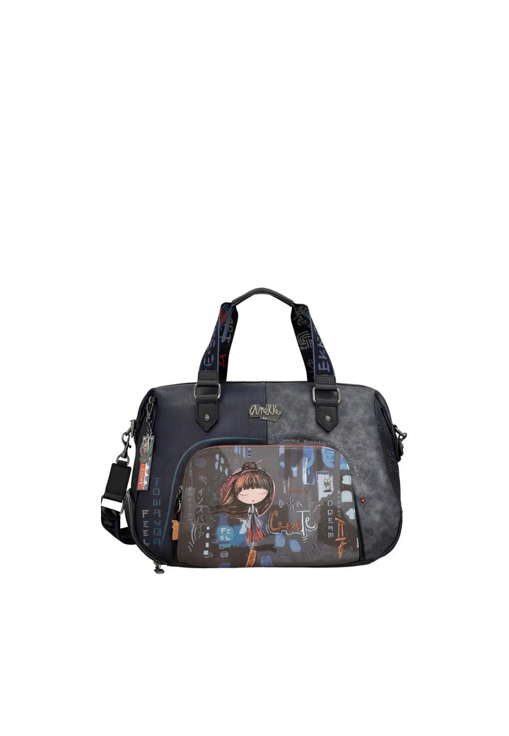 Anekke Sac Voyage Bleu Créativité Artistique – Lucky Bag™