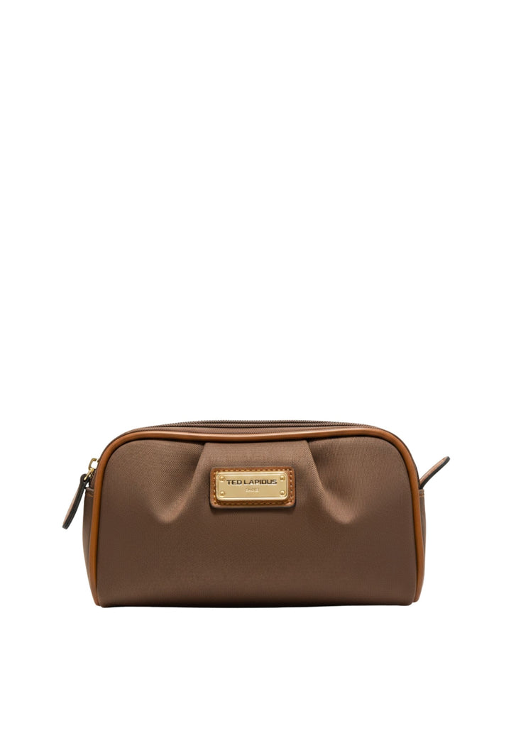 Ted Lapidus Handtasche Damen Jaimie Braun/Cognac