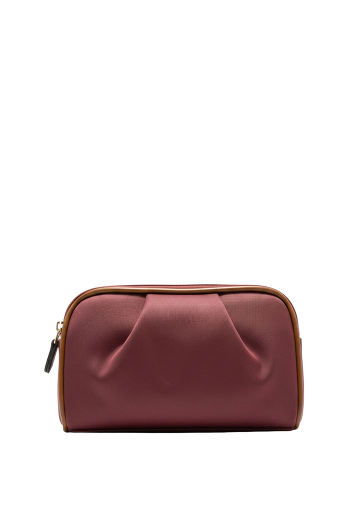 Ted Lapidus Handtasche Damen Jaimie Karminrot/Cognac