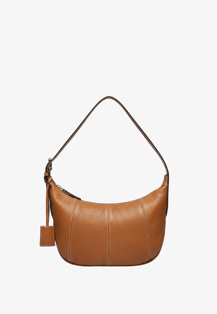 Lancel Torba Na Ramię Victoire Camel Damska A1399320TU