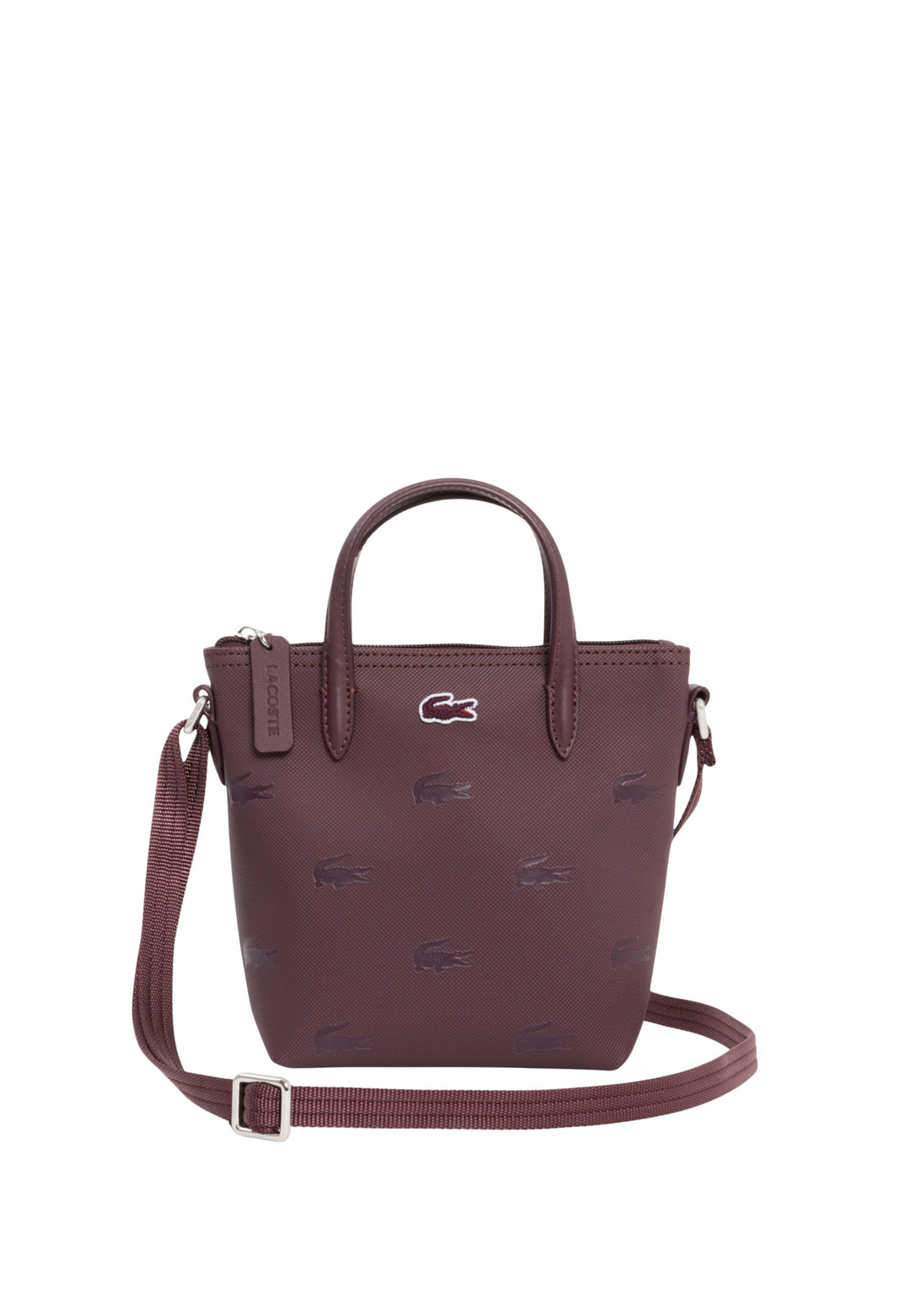 Lacoste Kabelka L.12.12 Concept Bordeaux Oxalis
