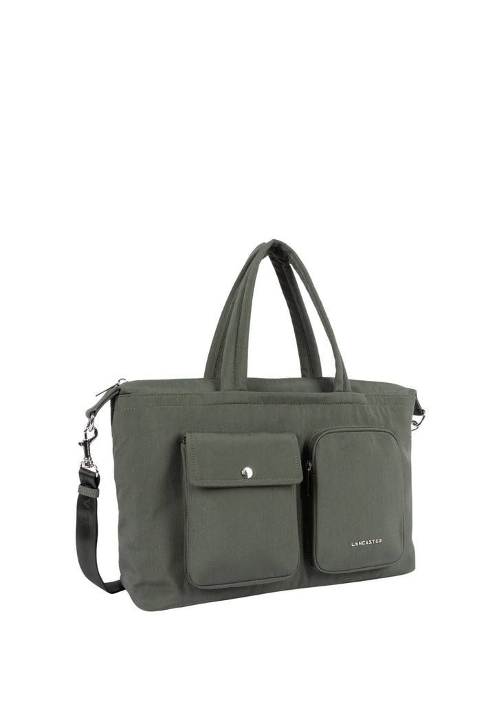 Lancaster Käsilaukku Bowling Vetoketjullinen Basic Pocket 510-93 Tummanvihreä