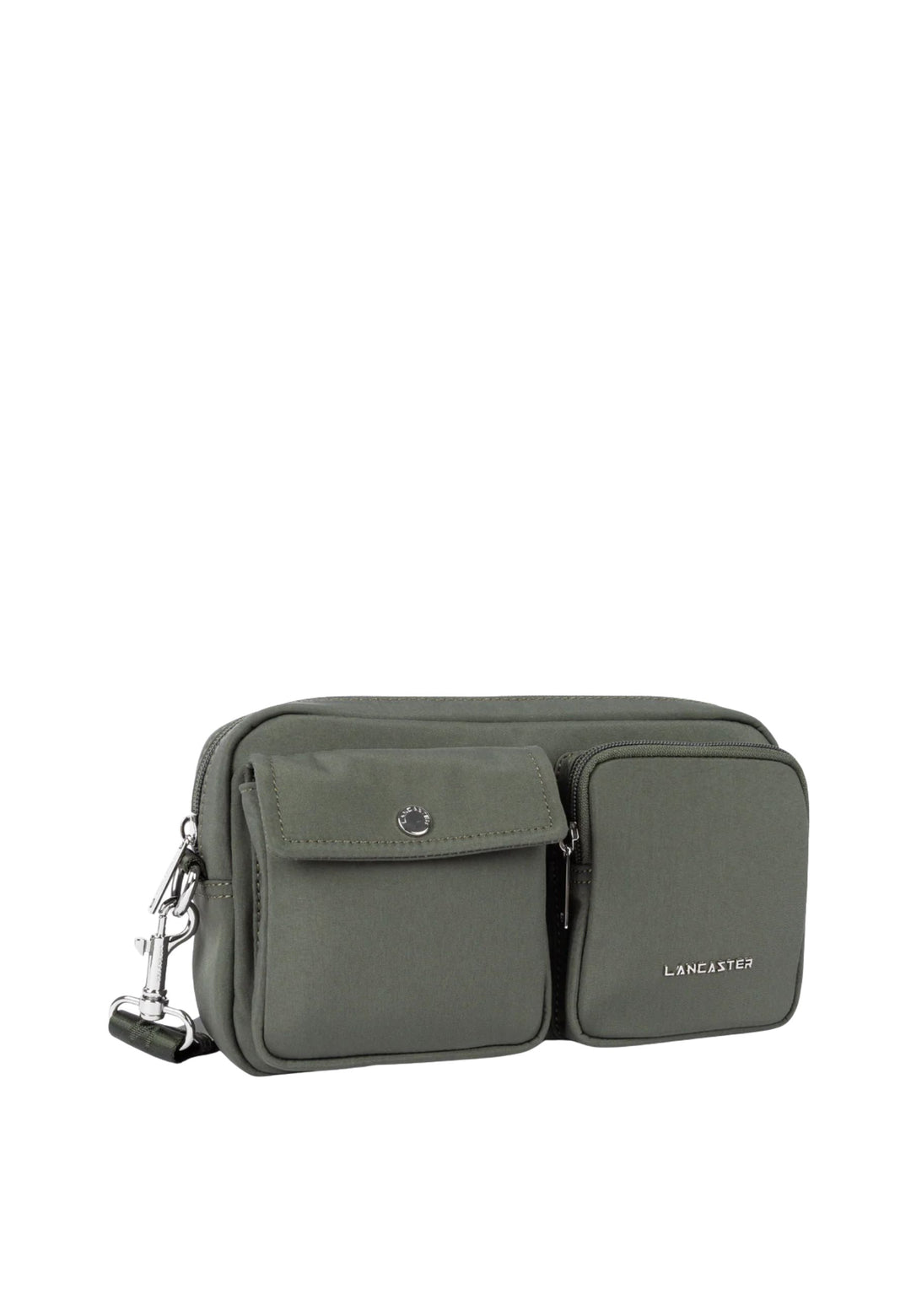 Lancaster Tõmblukuga õlakott Basic Pocket 510-91 Tume khaki