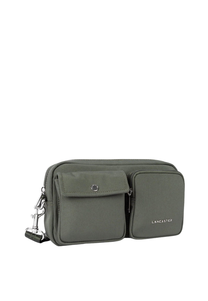 Lancaster Tõmblukuga õlakott Basic Pocket 510-91 Tume khaki