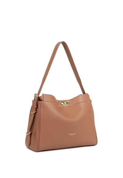 Lancaster Sac hobo Avec fermoir L Lady ROMY 572-106 Camel