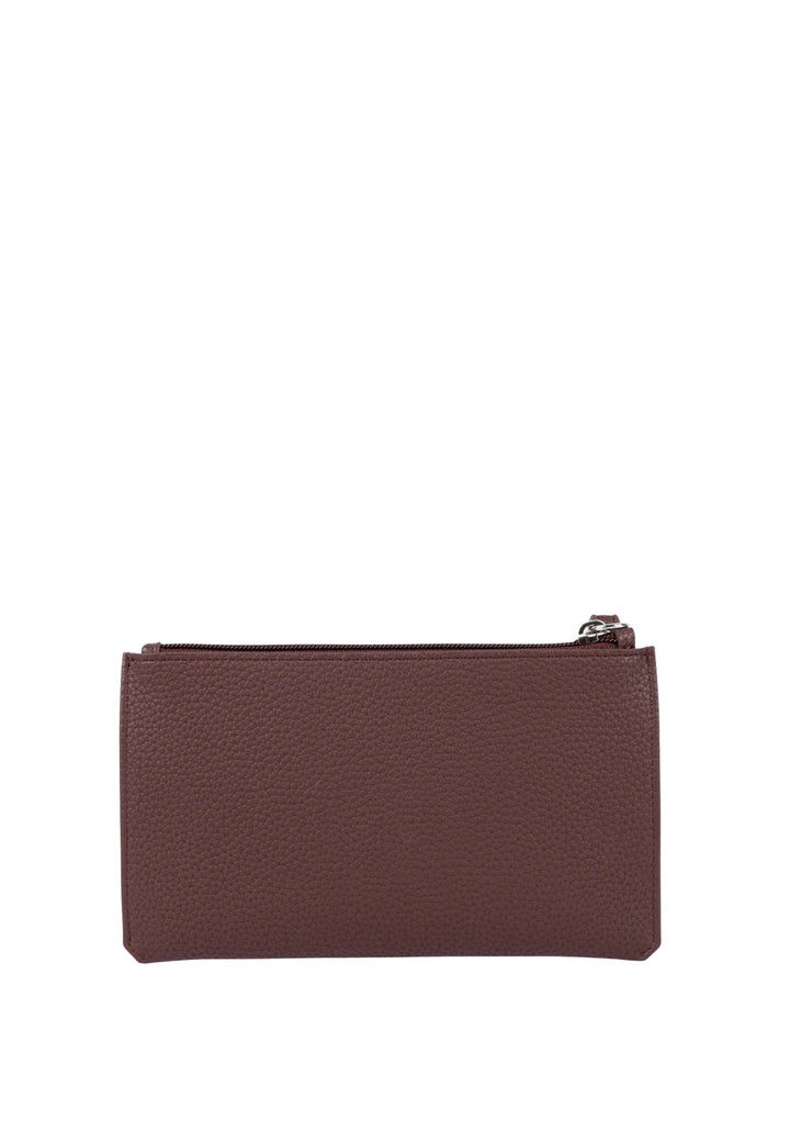 Lancaster Maya Double Zipped Pouch KBA 117-011 Bordeaux