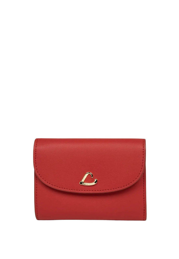 Lancaster Portefeuille dos à dos A rabat avec pression Paris Philos 131-071 Rouge