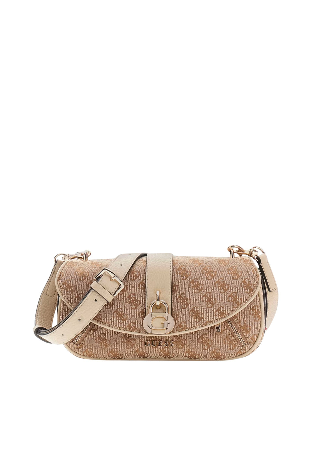 Guess Schoudertas Jessa Girlfriend Sat Latte Logo
