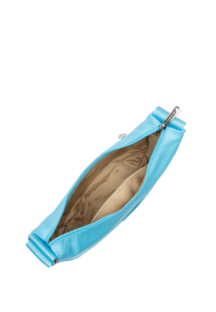 Borsa a tracolla Lancaster Basic Vita Zippé Blu Atoll