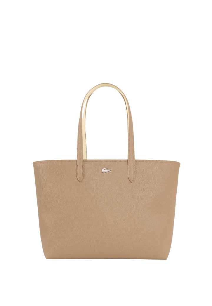 Lacoste Sac cabas zippé Anna Cookie Poussin